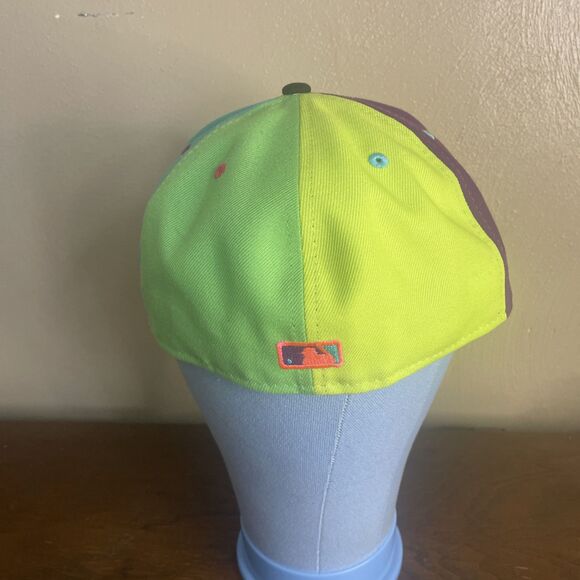 New Era Hat Club Exclusive Toronto Blue Jays WS Patch 59Fifty Fitted Size 7 1/2 - Picture 6 of 10